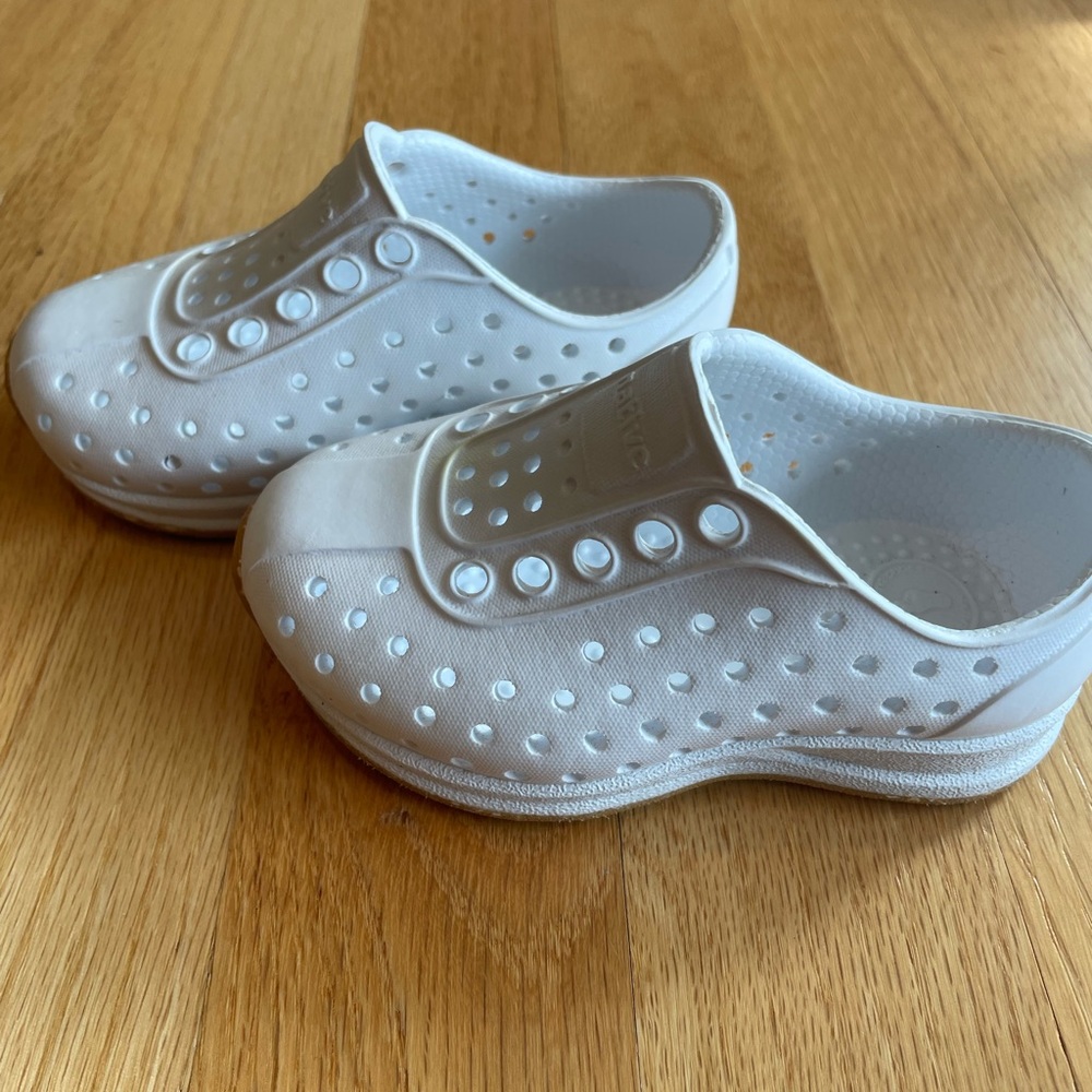 White C4 Native Robbie Toddler Shoes